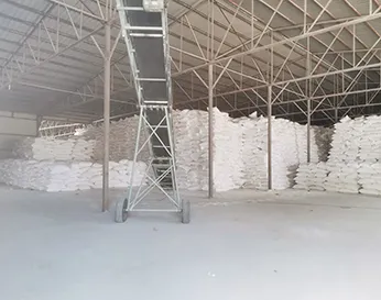 talcum powder in water
