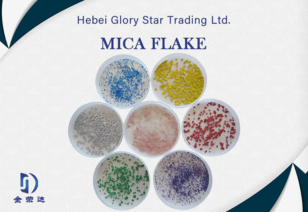 mica flakes new